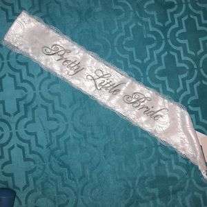 Bride Sash